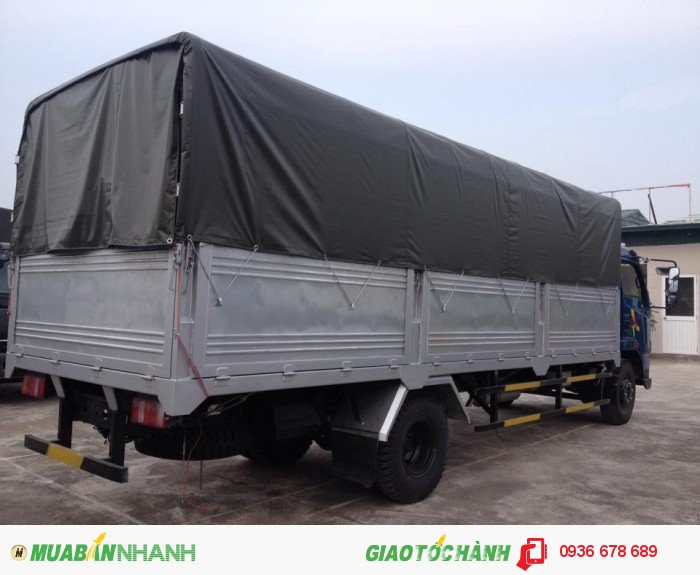 Xe tải Veam VT490, tải trọng 5 tấn, máy Hyundai, thùng dài 5,2M hoặc 6M