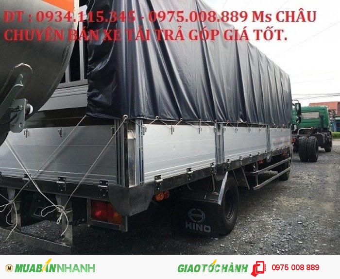 Đại lý bán xe tải Hino 6T4/ 6,4 tấn/ 6 tấn giá rẻ, bán xe tải Hino 6,4 tấn/ 6 tấn/ 6T4 xe mới