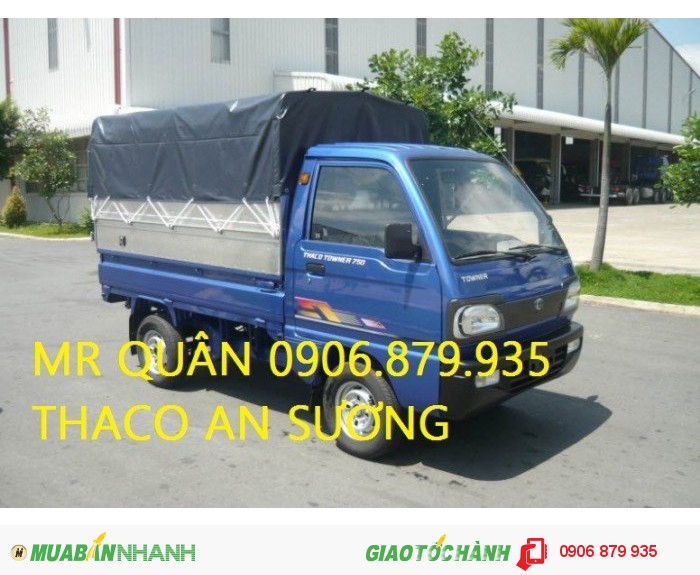 Xe tải nhỏ 750 kg thích hợp vào hẻm nhỏ