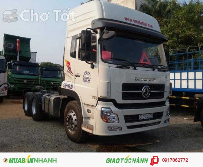 Đầu kéo dongfeng Hoàng Huy L375/ tải trọng 39 tấn 2