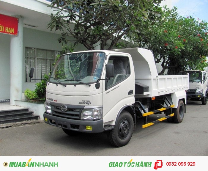 Ben Hino 4 tấn,Xe ben Hino 3,5 khối,Ben Hino WU342 nhập khẩu