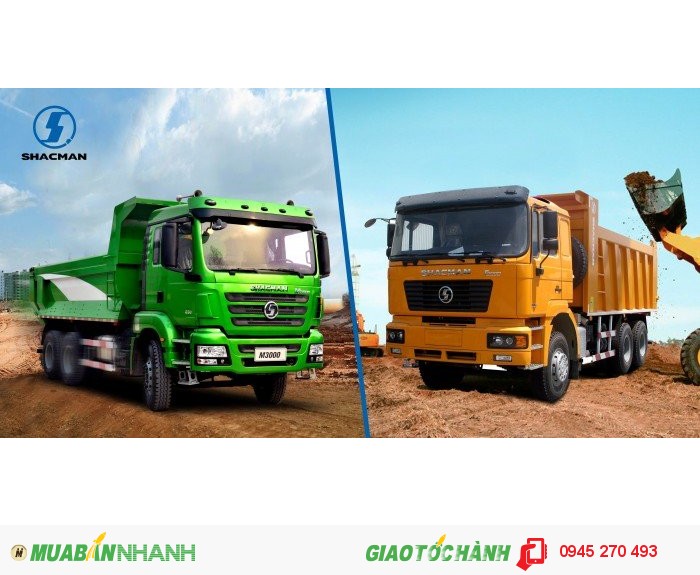 Xe ben SHACMAN 04 bán chạy nhất tại Việt Nam