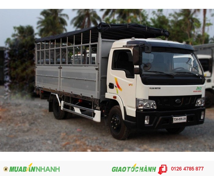 Bán xe tải veam 3T5| veam VT340| xe tải veam 3.5T động cơ Hyundai nhập khẩu Hàn Quốc, giá tốt