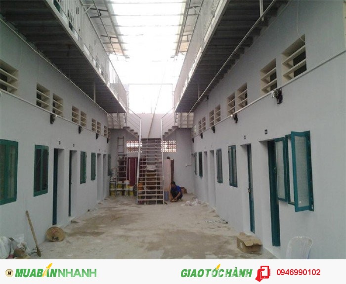 4 dãy phòng trọ, 34 phòng, 4 kiot, 600m2, khách thêu còn 7 phòng, giá 1tỷ 800