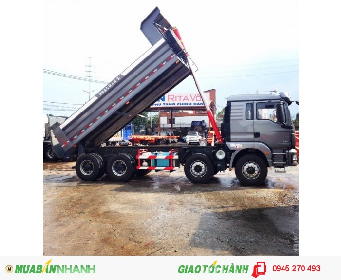 Dòng xe ben bán chạy nhất ! SHACMAN
