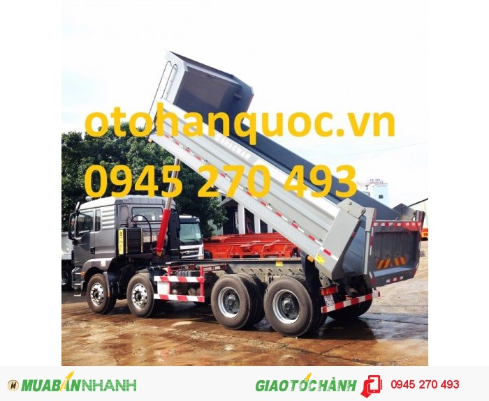 Xe ben SHACMAN 17T nhập khẩu duy nhất tại Việt Nam
