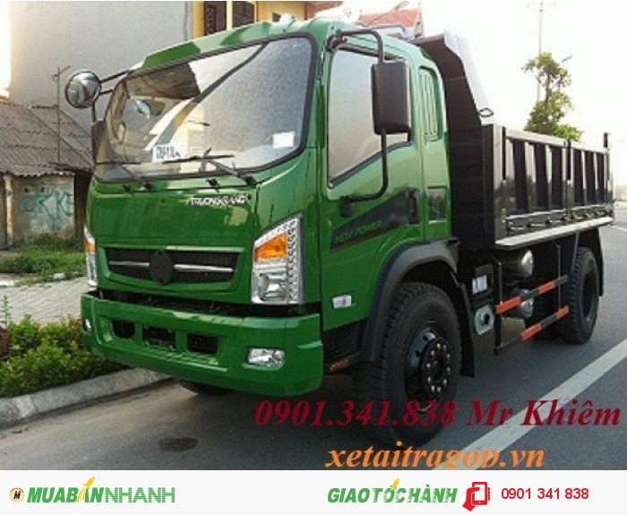 Cần bán xe Ben trường Giang 9t2/8t7 một cầu/ 2 cầu chính hãng có hỗ trợ trả góp