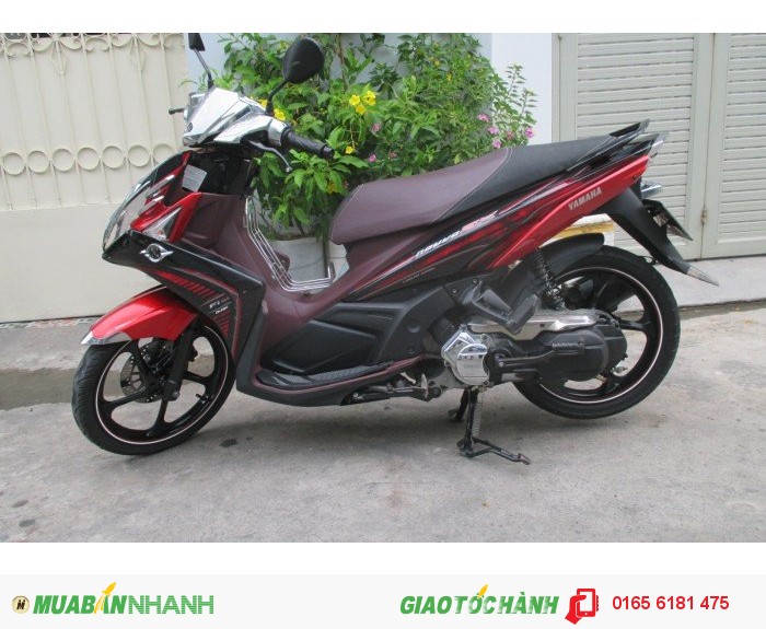 Yamaha Nouvo 5 SX màu đỏ trắng đen, zin từng con ốc