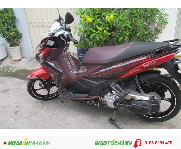 Yamaha Nouvo 5 SX màu đỏ trắng đen, zin từng con ốc