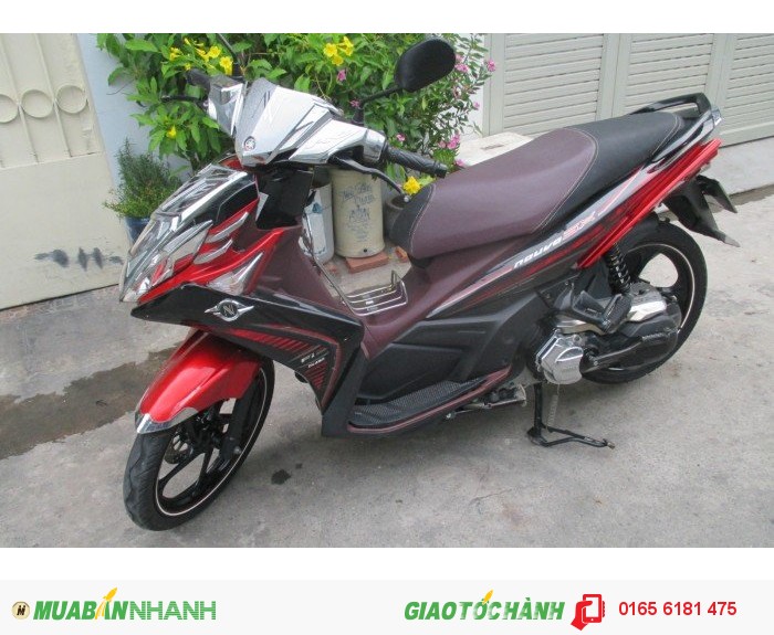 Yamaha Nouvo 5 SX màu đỏ trắng đen, zin từng con ốc