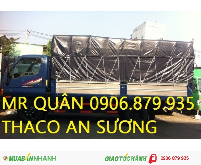 Bán xe tải Thaco Hyundai 3.45 tấn Hyundai HD345 chi nhánh an sương