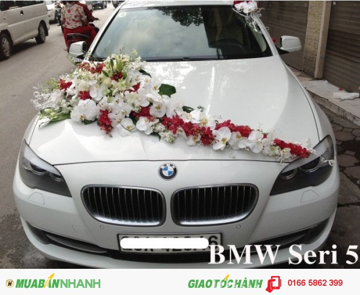Cho thuê xe cưới BMW 528i giá rẻ tại Hà Nội
