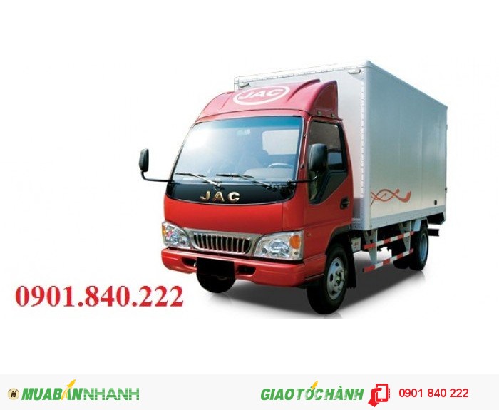 Miễn phí trước bạ khi mua xe tải Jac 1.25 tấn HFC125K, Jac 1.5 tấn HFC1020K