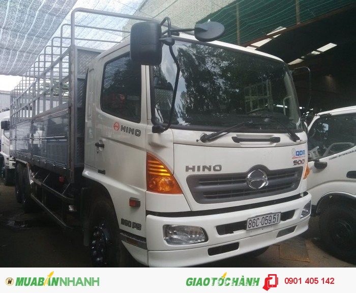 Giá bán xe tải Hino 9T4, 9.4 tấn FG8JPSL nhập khẩu thùng dài 8m6 2016