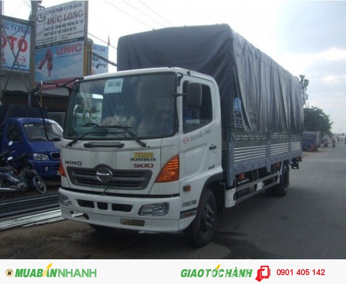 Giá bán xe tải Hino 9T4, 9.4 tấn FG8JPSL nhập khẩu thùng dài 8m6 2016