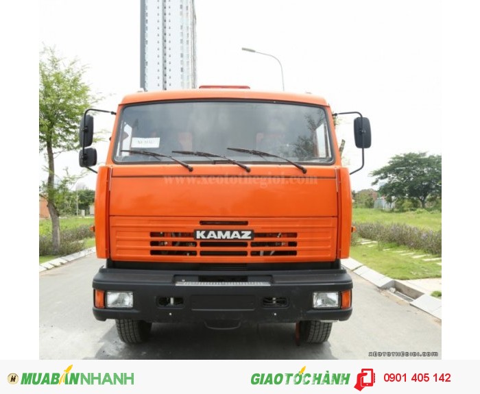 Đại lý bán Xe Ben Kamaz 55111 (6x4), Xe tải Kamaz nhập nhẩu từ Nga