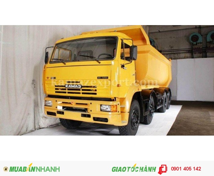 Bán Xe ô tô tải tự đổ KAMAZ 6520 728 6x4 thể tích thùng ben 16m3 2016
