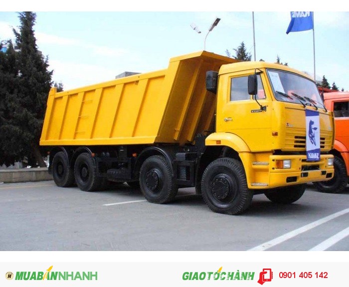 Bán Xe ô tô tải tự đổ KAMAZ 6520 728 6x4 thể tích thùng ben 16m3 2016