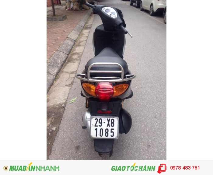 Fly piaggio màu đen nhập khẩu