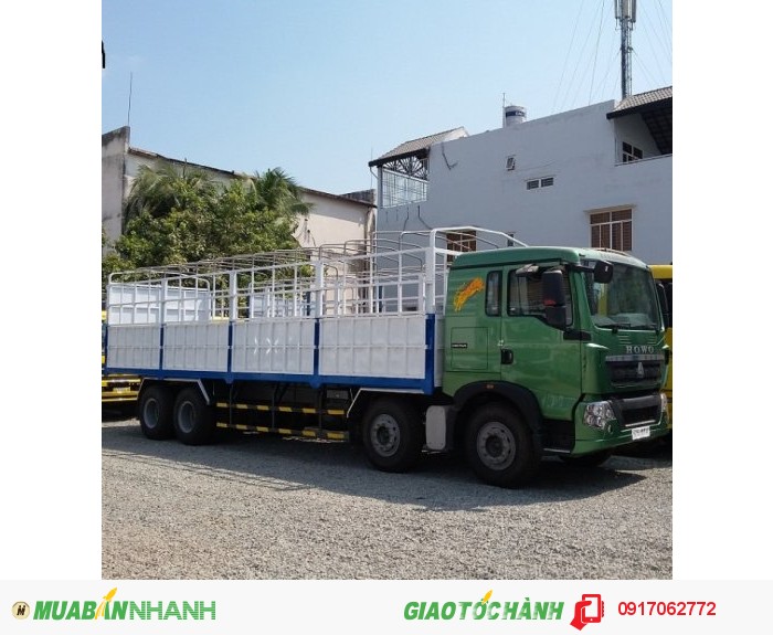 Xe tải howo 4chân T5G 340