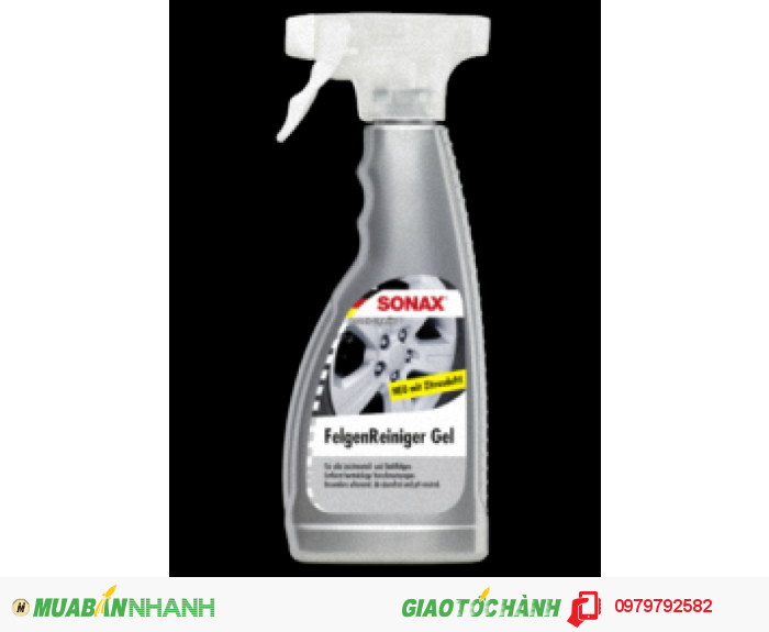 Sonax Rim Cleaner - Dung dịch rửa mâm xe oto
