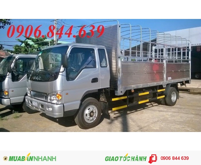 Giá bán xe tải Jac 7.25T/7.25 tấn thùng bạt dài 5m7 trả góp lãi suất thấp