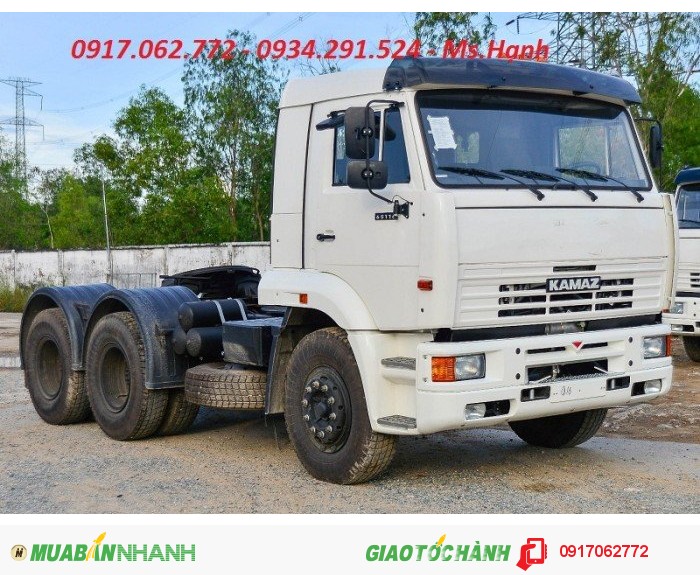 Đầu kéo kamaz 3 chân