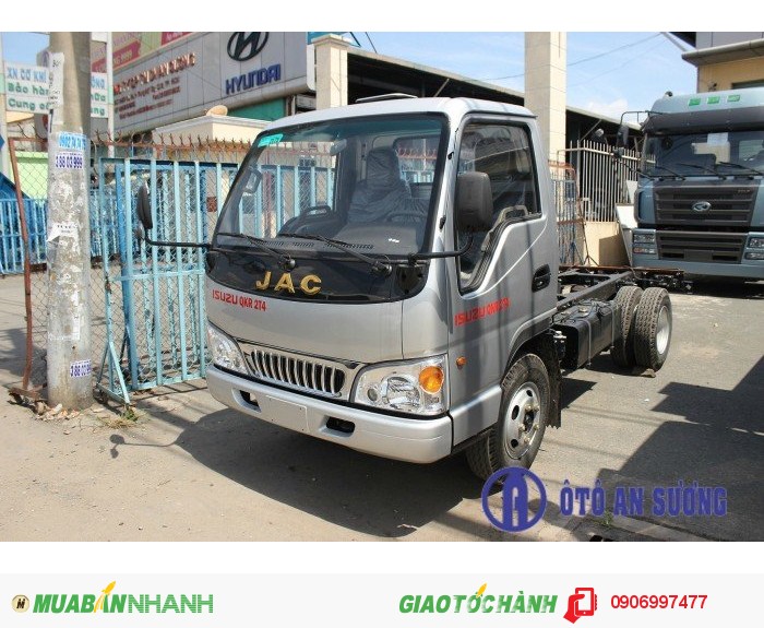 Xe Tải 2t4 Jac Công Nghệ Isuzu Mới 2016