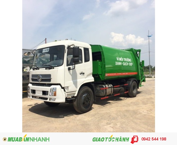 Xe cuốn ép rác dongfeng 14 m3