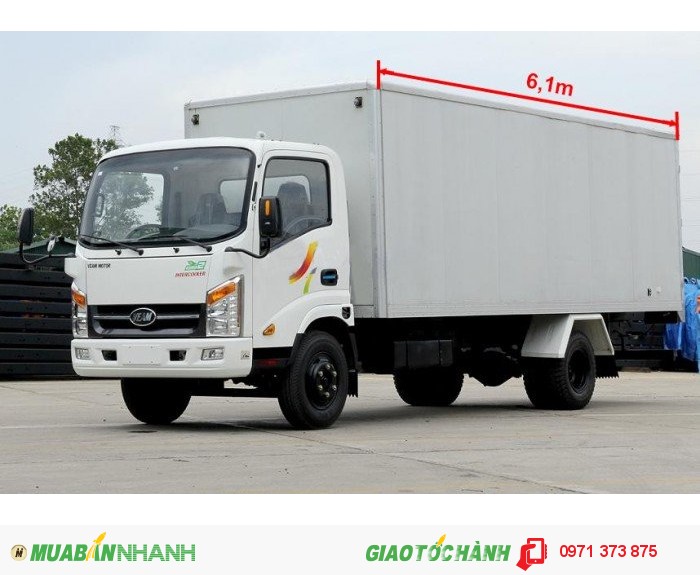 Xe tải veam VT340S thùng kín giá tốt