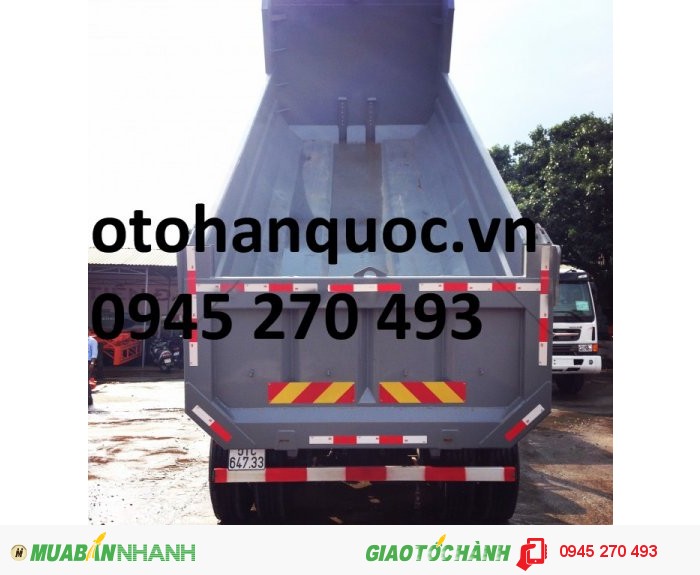 Xe ben SHACMAN 4 chân hàng chính hãng 2016