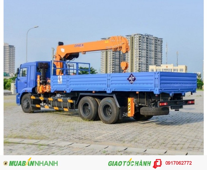Xe tải cẩu kamaz 7 T- DINEX