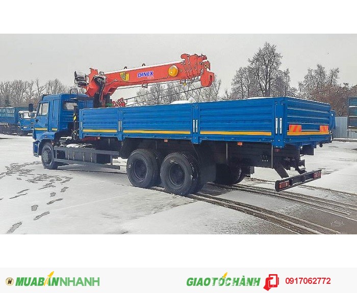 Xe tải cẩu kamaz 7 T- DINEX