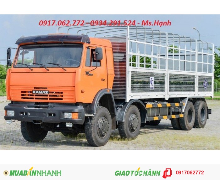 Xe tải thùng kamaz 18 tấn