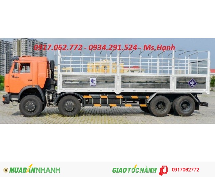 Xe tải thùng kamaz 18 tấn