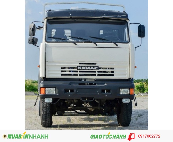 Xe tải thùng kamaz 3 chân