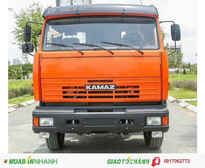 Xe tải thùng kamaz 3 chân 15 tấn