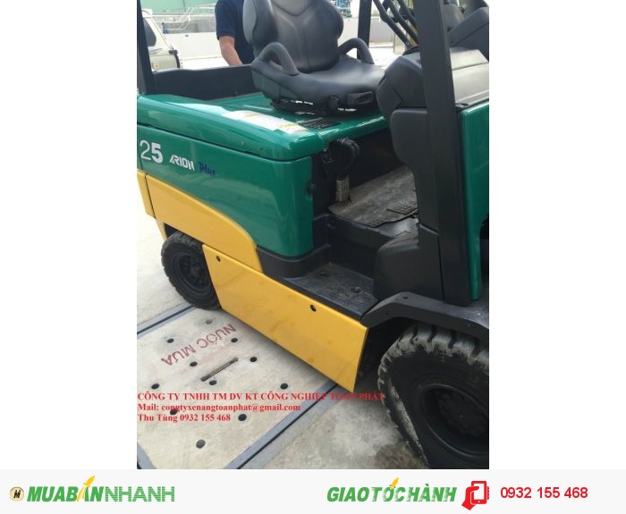 Bán Xe Nâng Điện Komatsu 2,5 Tấn giá rẻ
