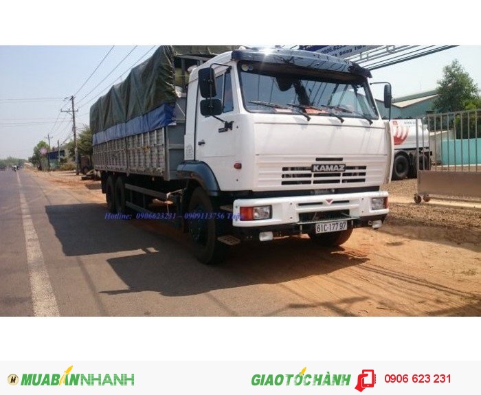 Bán xe tải Kamaz 14 tấn  tại Bình Dương | Kamaz 65117 (6x4) 24 tấn