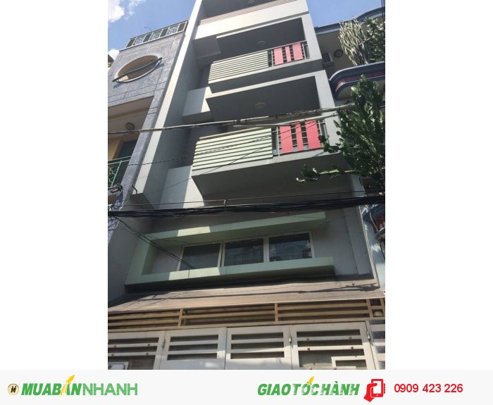 Bán nhà Quận. Phú Nhuận, đường Đặng Văn Ngữ, nhà mới 1T 1L 4L, DTSD 218m2, giá cực rẻ chỉ 5 tỷ