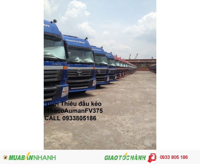 Đầu kéo thaco fv375