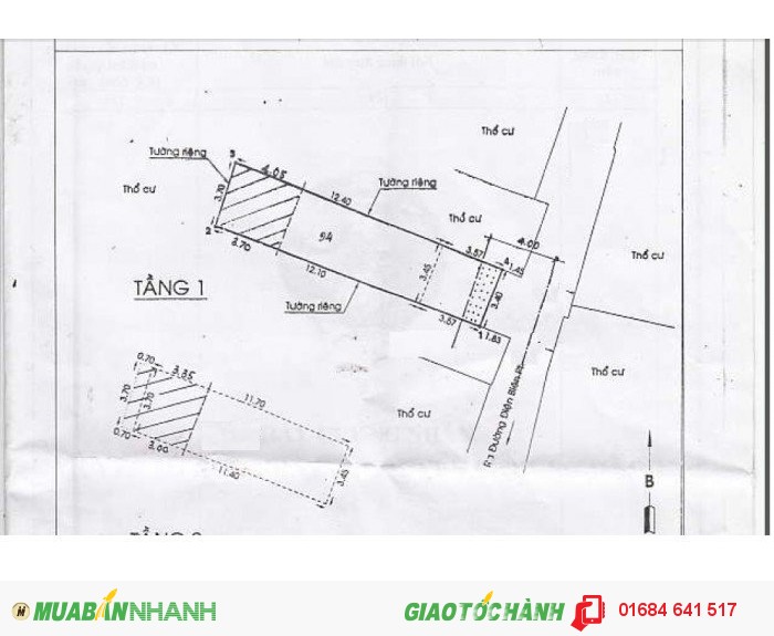 HXH 27/ Điện Biên Phủ, P15, Bình Thạnh, DT: 55m2, giá 3.3 tỷ (thương lượng)