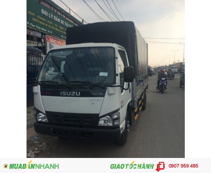 Bán xe tải Isuzu 2T2 QKR55H| xe tải isuzu 2T2| isuzu 2.2 tấn trả góp, giá rẻ.