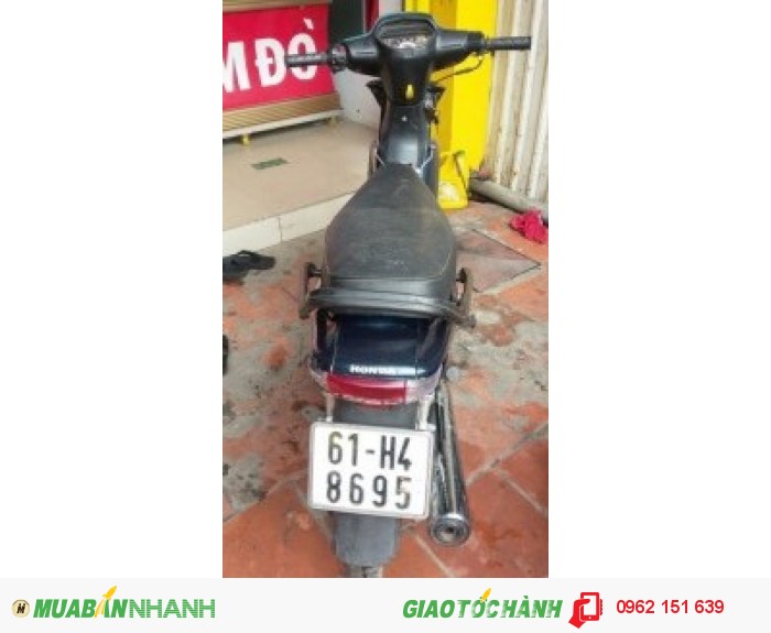 Xe wave cũ màu xanh bs bình dương