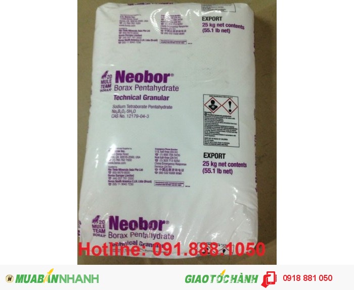 Bán-Borax-Na2B4O7,Mua-Bán-Borax, Bán-Borax-Bao-Xanh-Na2B4O7.10H2O Mới 100%,  Giá: 1.980Đ, Gọi: 0918 881 050, Quận Nam Từ Liêm - Hà Nội, Id-6A6B0600