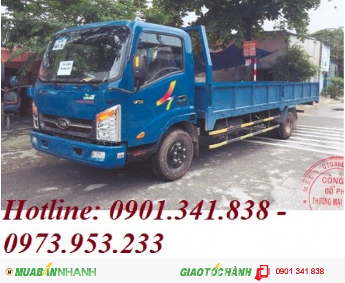 Bán Xe Tải Thùng Lửng 1T9,2T - Xe Tải Thùng Lửng Veam Vt260 Hỗ Trợ Trả Góp 85% Giá Trị Xe