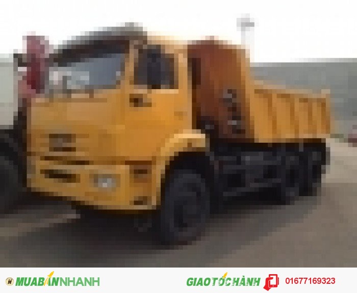 Tổng đại lý Kamaz Việt Nam, Bán xe ben Kamaz 65115 15 tấn giao ngay