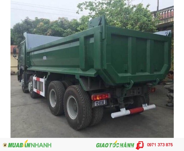 Xe tải ben Dongfeng Việt Trung HOWO 4 chân tải trọng lớn, giá cả hợp lý, giao hàng ngay, số lượng có hạn