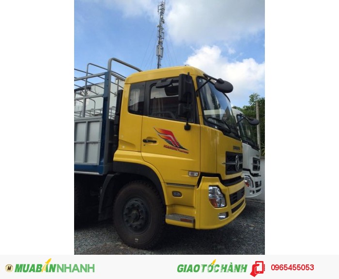 Xe tải 4 chân dongfeng L315 nhập khẩu nguyên chiếc bởi Hoàng Huy