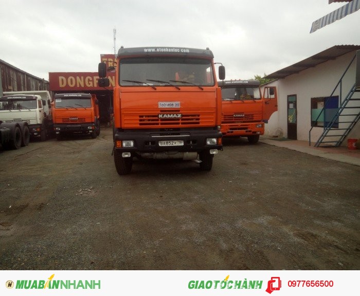 Bồn xăng dầu kamaz 6540 long